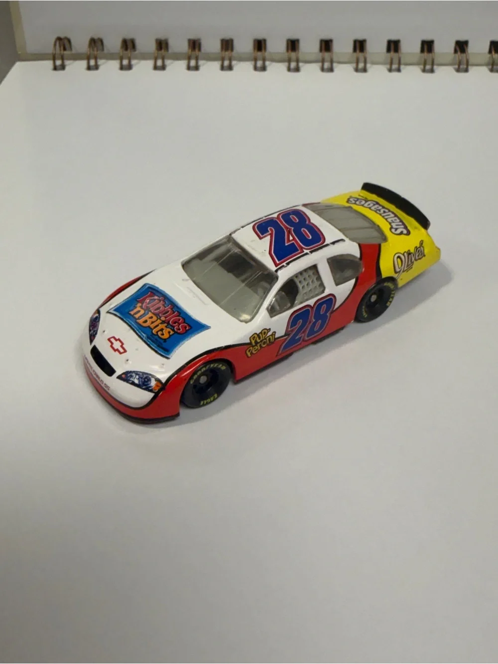 Motorsports Authentics 1/64 #28 Kibbles N Bits NASCAR Car Robert Richardson Toy